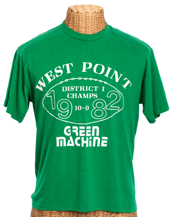 Vintage: West Point District Champs 1982 Green Machine Tee