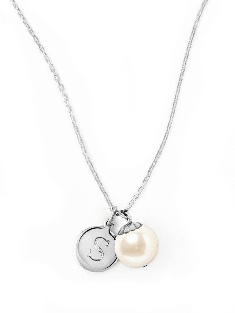 Anniversary Gifts Personalized Genuine Oyster Pearl Necklace with Message |  Udelf