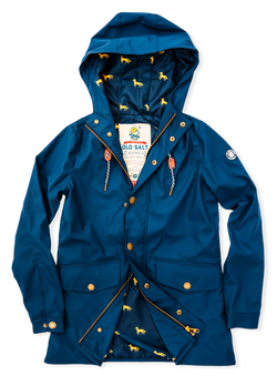Navy raincoats 2024