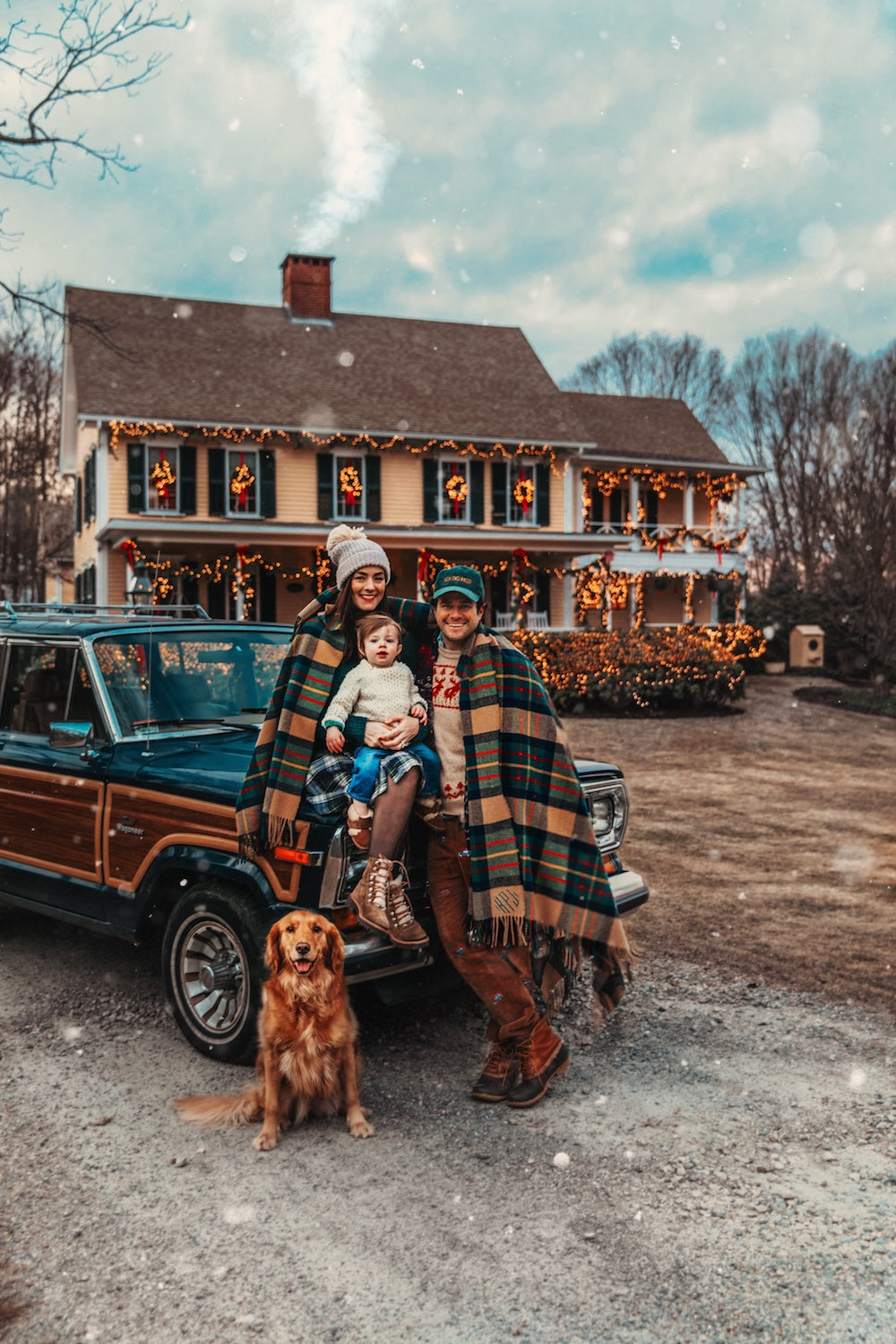 The New England House Tartan Blanket