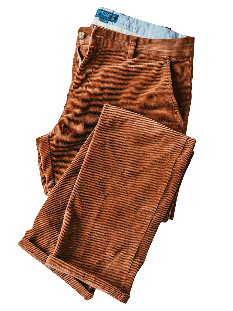 Cozy Campfire Corduroy Pants in Brown