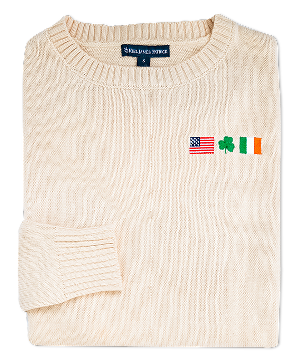 Embroidered Irish American Sweater (Men's)