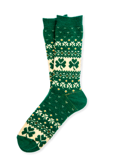 Shamrock Socks - Green