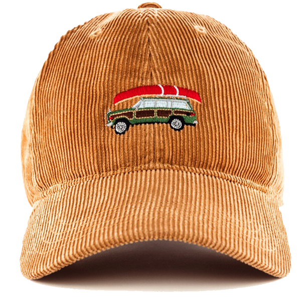 KJP Griswold Embroidered Corduroy Ball Cap in Brown – Kiel James