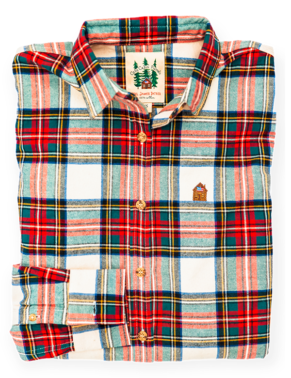 Vermont Christmas Flannel Shirt - Men's