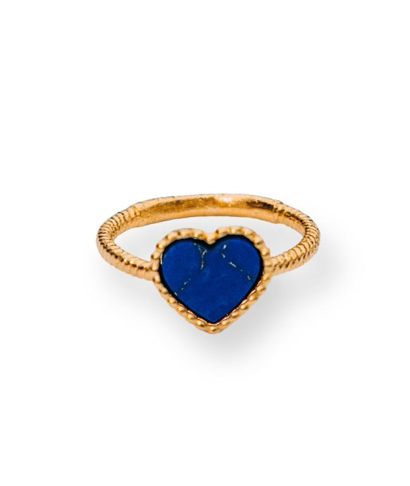 Heart of the Sea Ring - Cobalt
