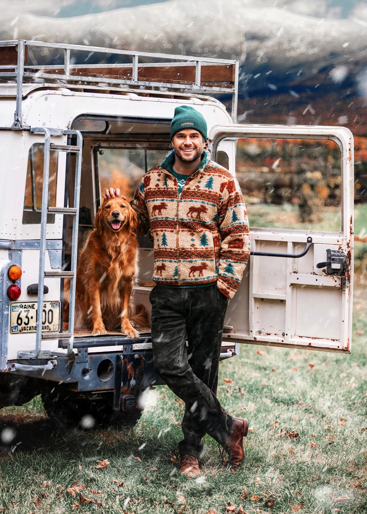 The Great Moose Fleece