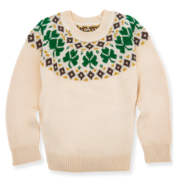 The Irish Fair Isle Kids Sweater