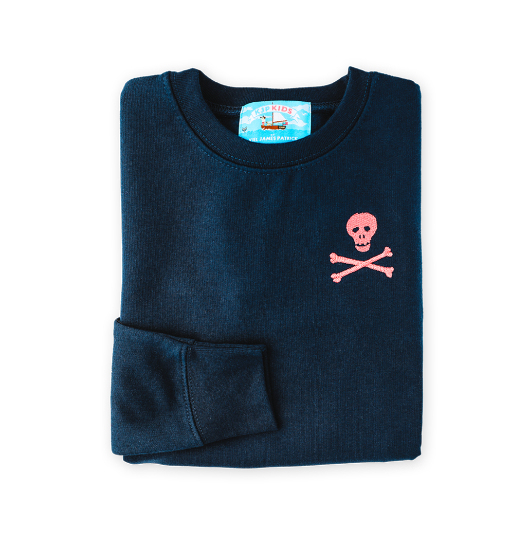 The Jolly Roger Kids Embroidered Sweatshirt