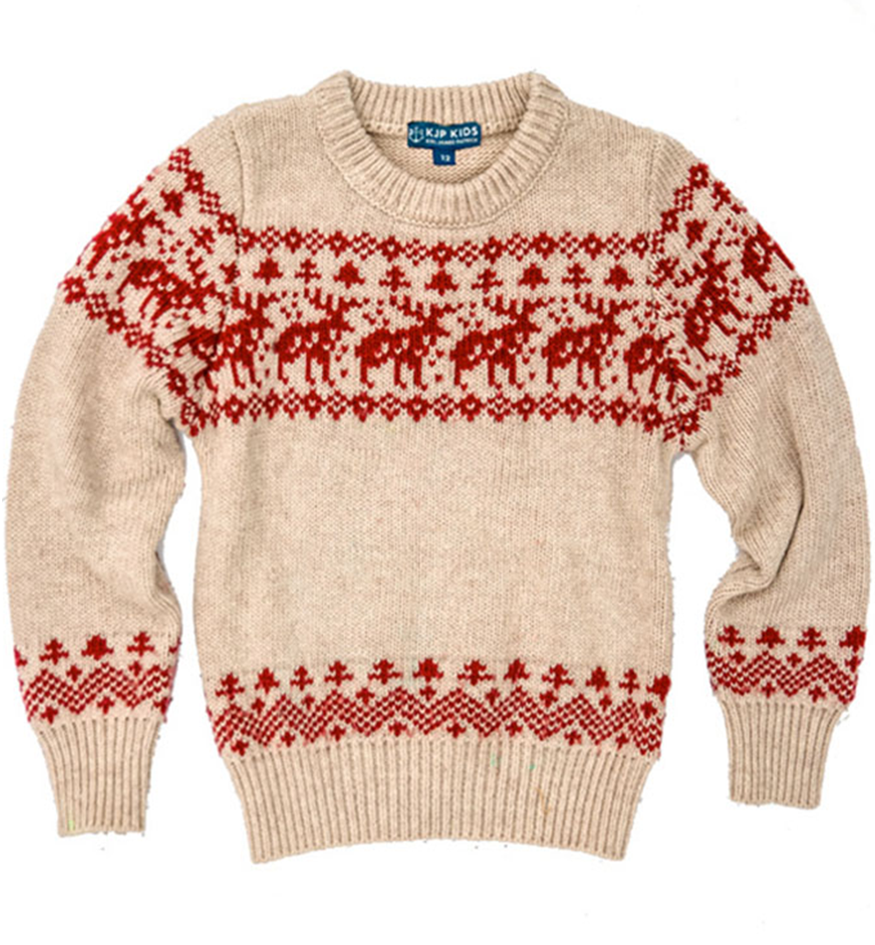 KJP Kid's McCallister Fair Isle Crewneck Holiday Sweater – Kiel