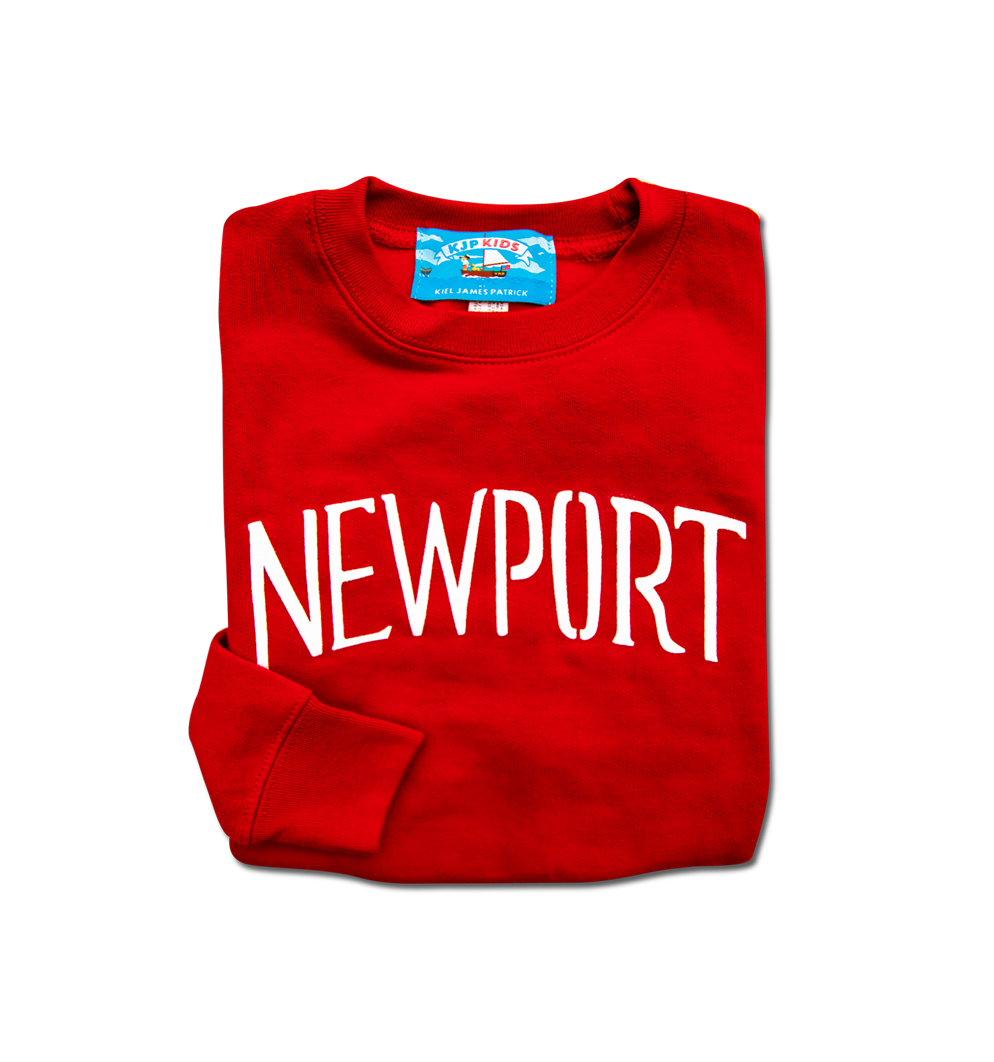 Newport Kids Sweatshirt - Red