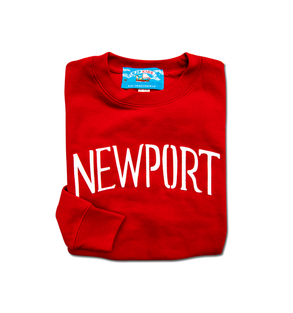 Newport Kids Sweatshirt - Red