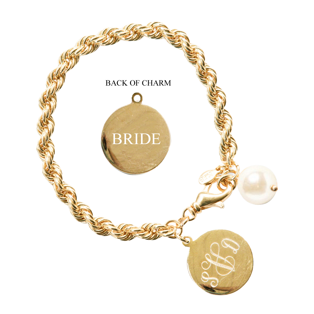 Oceana Engravable Wedding Bracelet