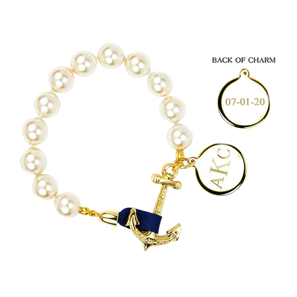 Anchor Atlantic Engravable Wedding Bracelet