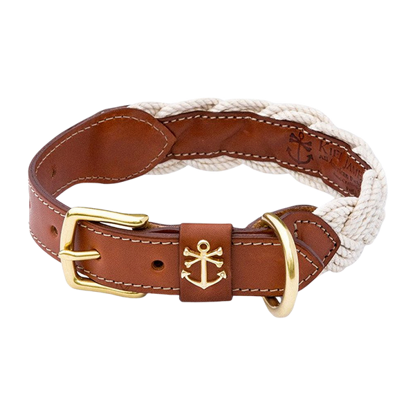 Waterproof Dog Collar - Fable Pets - Style Meets Durability & Safety - Tan / Xs