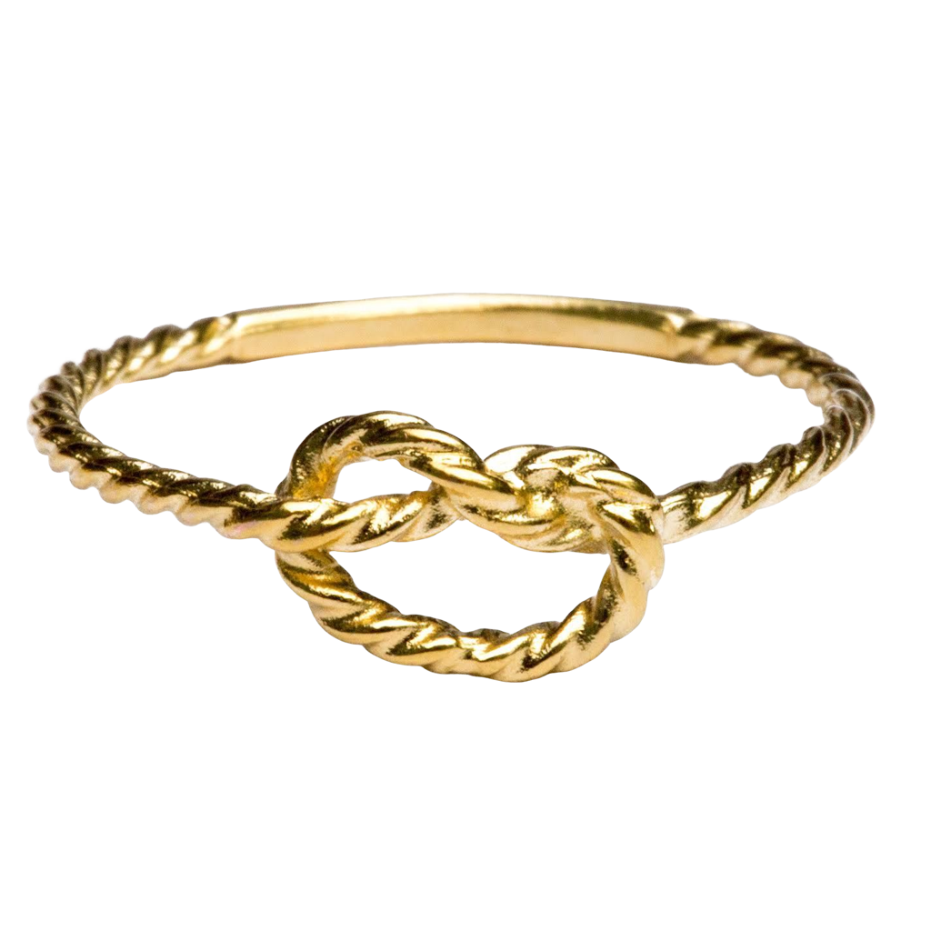 Sailor's Forever Knot Gold Ring