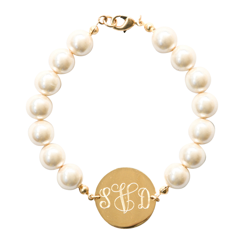 Pearl monogram on sale