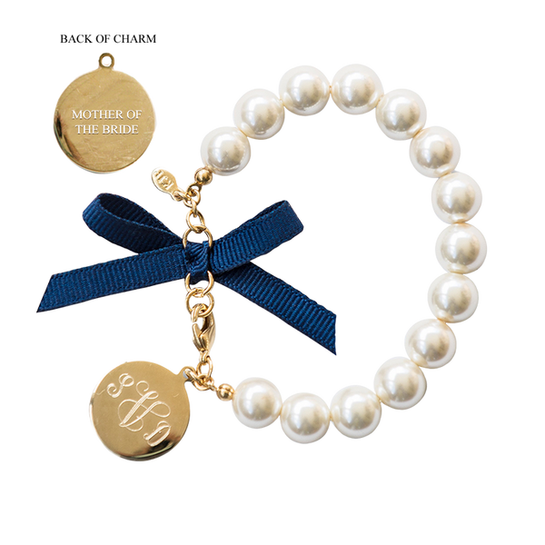 Pearl Monogram Bracelet – Kiel James Patrick