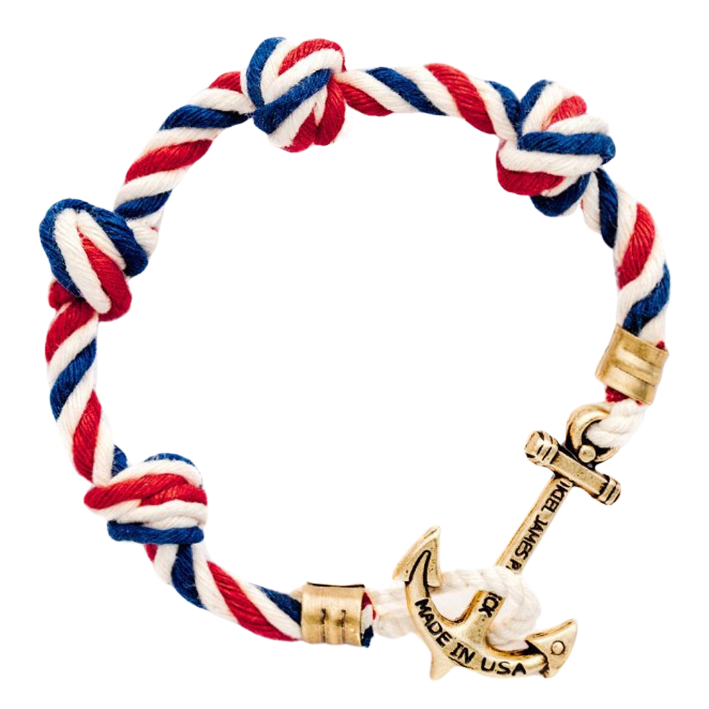 Patriotic Knot Rope Bracelet
