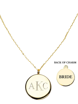 Monogram Chain Wedding Bracelet – Kiel James Patrick