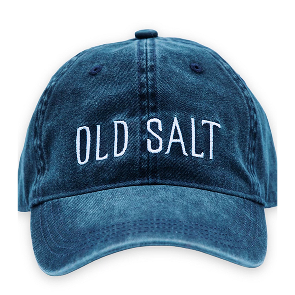KJP Old Salt Embroidered Twill Ball Cap in Navy Blue – Kiel James