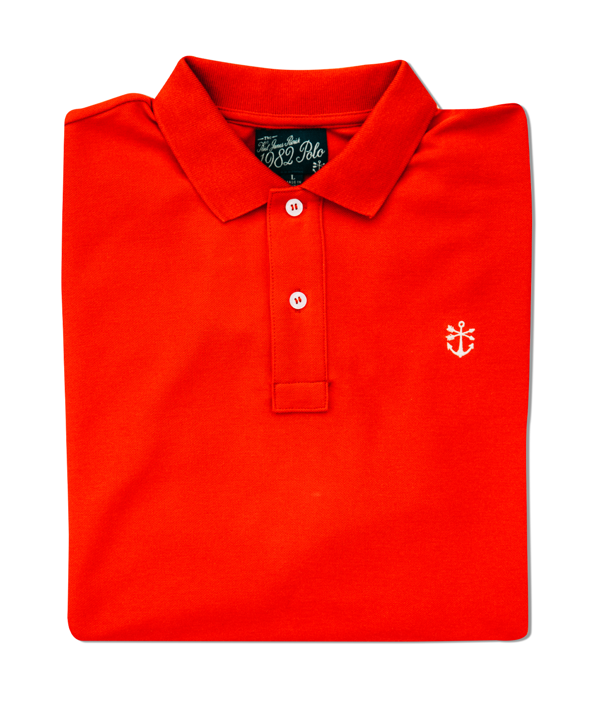Rockport 1987 Pique Polo Shirt in Red