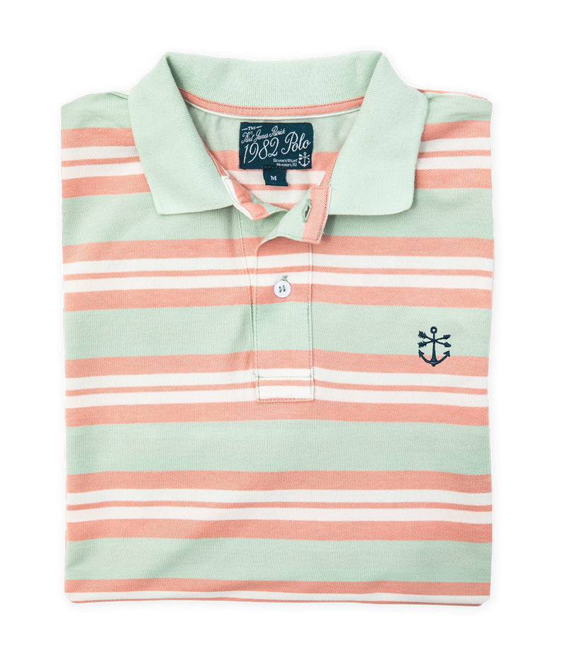 Marblehead Striped Polo – Kiel James Patrick